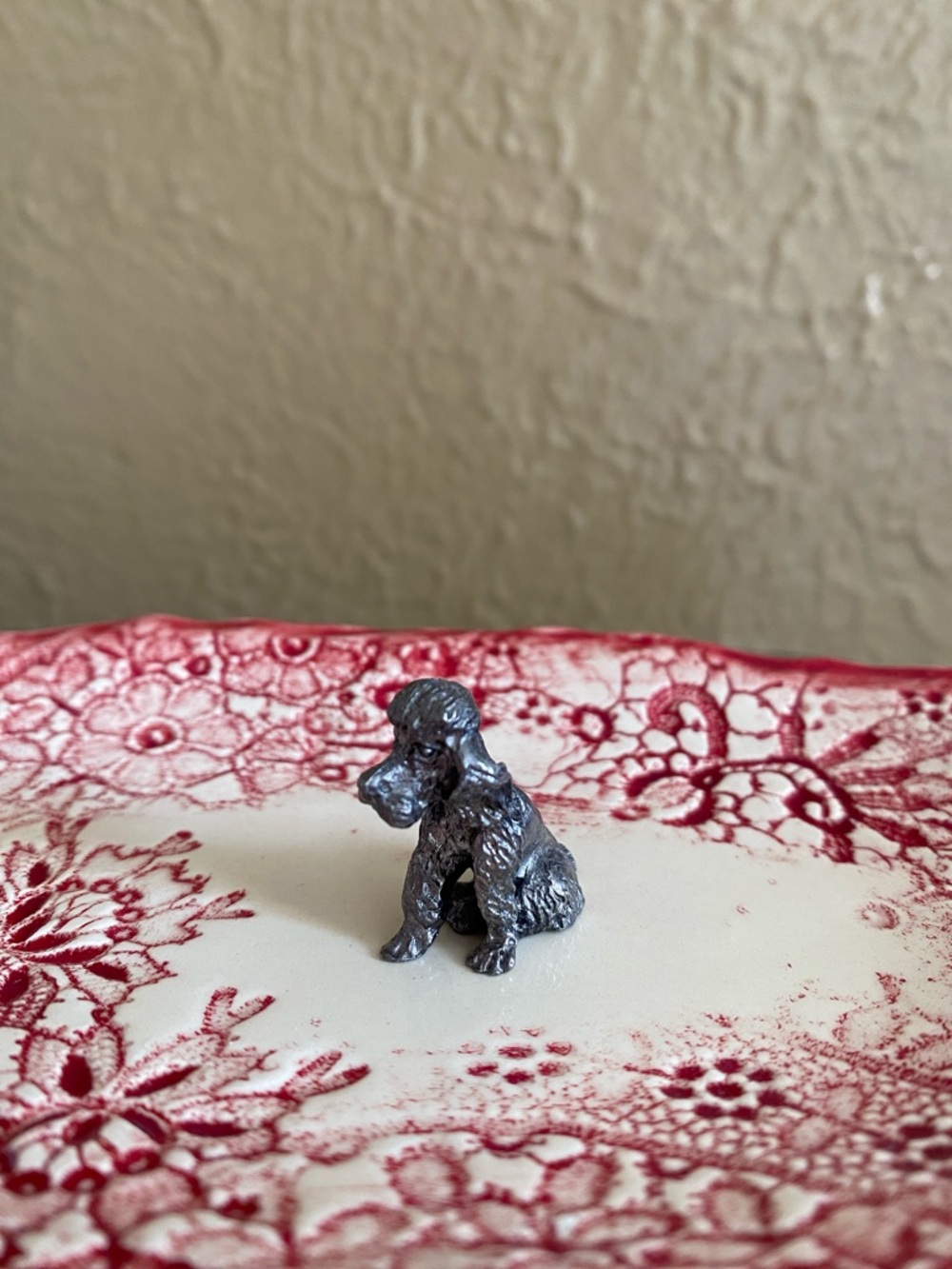 🩶Vintage🩶Pewter Miniature Puppy Figurine - Picture 11 of 14